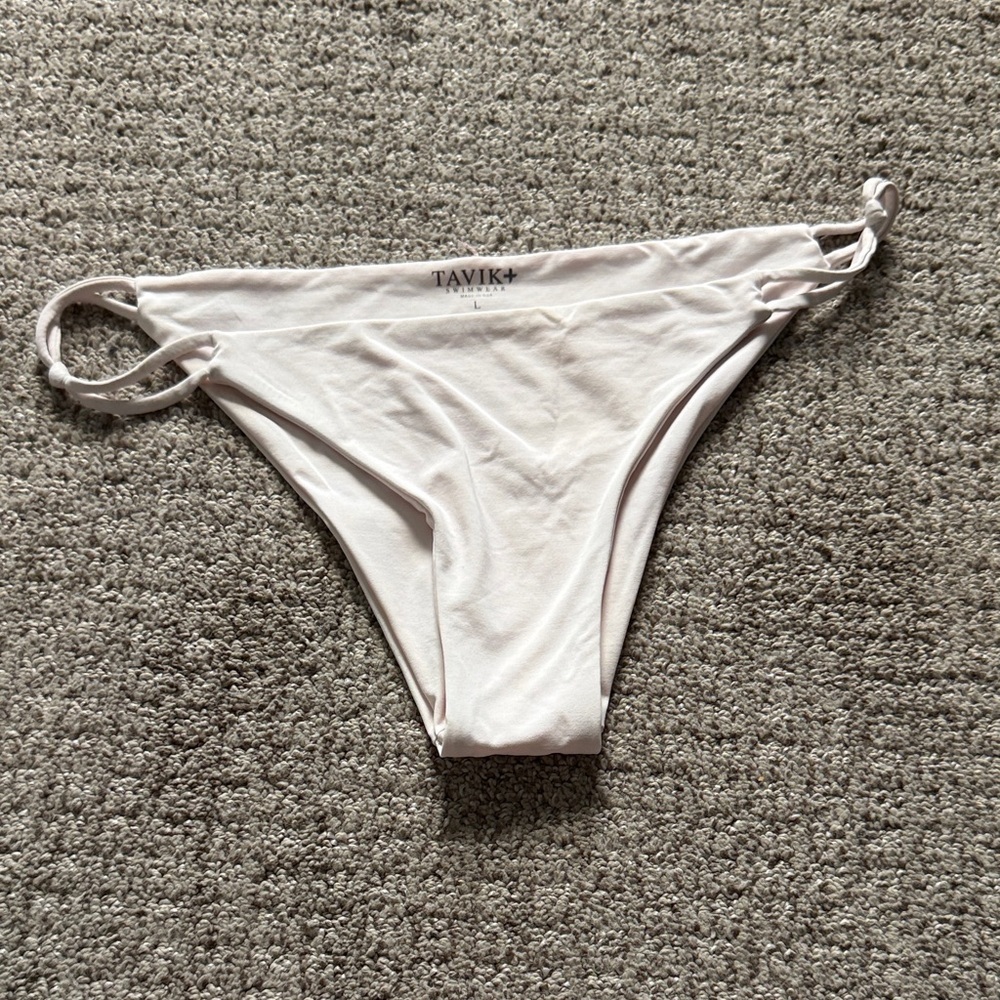 Tavik Asher Knot Women's Pale Pink Bikini Bottom